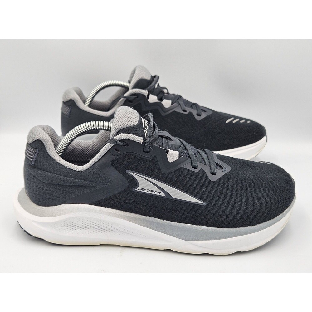 Altra Running Mens PARADIGM 8 Black Gray Running Walking Shoes Sneakers Size 9